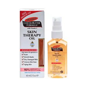 פלמרס שמן חמאת קקאו לגוף ולפנים 60מ”ל – Palmers Cocoa Butter Skin Therapy Oil Rose 60 ml