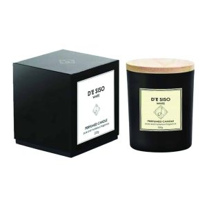 דה סיסו נר ריחני שחור 220 גרם DE SISO PERFUMED CANDLE 200G