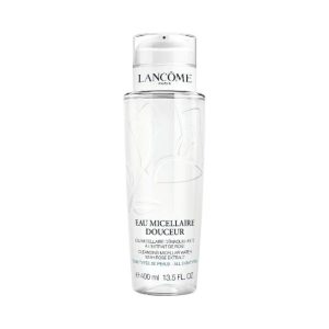 לנקום מי פנים מיסלרים לעיניים ושפתיים 400מ”ל – LANCOME MICELLAIRE DOUCEUR Cleansing Water For Face Eyes & Lips 400ML
