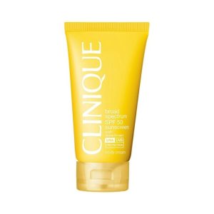 קליניק קרם הגנה לגוף מקדם הגנה 15 בגודל 150מ”ל – CLINIQUE BODY CREAM SPF 15 150ML
