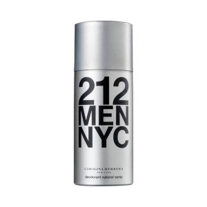 קרולינה הררה 212 דאודרנט ספריי לגבר 150 מל – CAROLINA HERRERA 212 DEO SPRAY FOR MEN 150ML