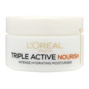 לוריאל טריפל אקטיב נוריש ליובש בעור LOreal Triple Active Nourish Intense Hydrating Mosituriser 50ml