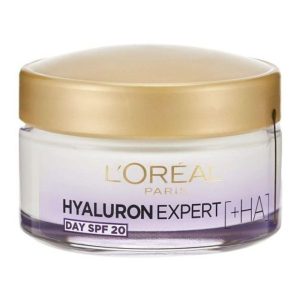 לוריאל דרמו היאלורון אקספרט קרם יום הגנה 50 – Loreal Hyaluron Expert Soin Repulpant Hydratant SPF 20 50 ml 50ML