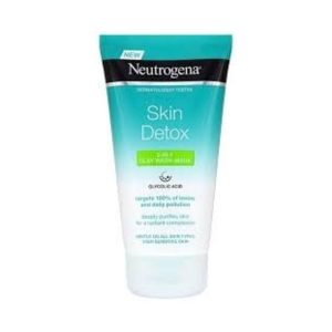 ניטרוגינה תרחיץ ומסיכה 2 ב-1 עם חימר NEUTROGENA Skin Detox 2-in-1 Clay Wash-Mask 150ml