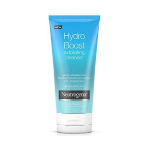 ניטרוגינה תרחיץ גרגירים לניקוי הפנים Neutrogena HydroBoost peeling 150 ml