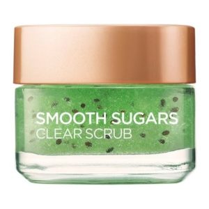 לוריאל פילינג גרגרי סוכר לטיהר העור 50 מל LOreal Paris Smooth Sugar Clear Kiwi Face 50ml