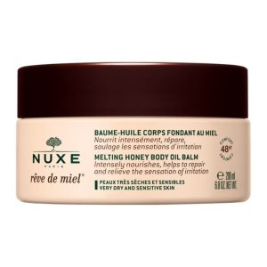 ניוקס באלם דבש לגוף 200 מ”ל Nuxe Rêve de Miel Melting Honey Body Oil Balm 200ml