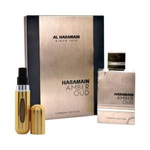 אל הרמין קרבון אדישן לגבר 200 מל אדפ – Al Haramain Amber Oud Carbon Edition for men 100ml EDP