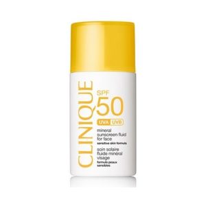 קליניק קרם לחות עם 50 מקדם הגנה 30מ”ל – SPF 50 Mineral Sunscreen Fluid For Face Clinique