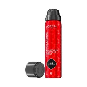 לוריאל אינפליבל סטינג ספריי 75מ״ל Loreal Infallible 3 Second Setting Spray 75ml
