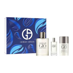 ארמני אקווה די גיאו מארז לגבר בושם אדט 100מ”ל Armani Aqua Di Gio SET EDT FOR HIM