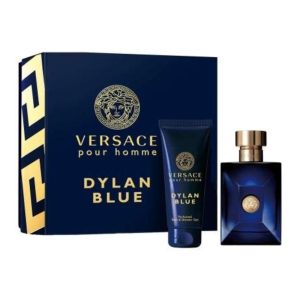ורסצה דילן בלו סט לגבר 100 מל + גל רחצה 100 מל אדט – Versace Dylan Blue for men 100ml edt + Body Wash Gel 100ml