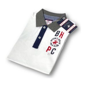 חולצה כחול לבן בברלי הילס פולו קלאב – Accessories Beverly Hills Polo Club Blue & White Shirt
