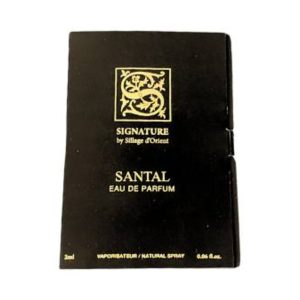 דוגמיות סנטל אדפ יוניסקס 2 מ”ל סיגנטור – Samples Signature Santal EDP Unisex 2ML