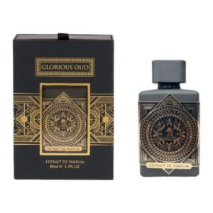פרגרנס וורלד גלוריוס אוד יוניסקס 80 מל אדפ – Fragrance World Glarious Oud Unisex 80ml Extrait de Parfum