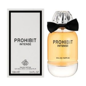 פרגרנס וורלד פרוהיביט לאישה 100 מל אדפ אינטנס – Fragrance World Prohibit Intense for Women 100ml EDP