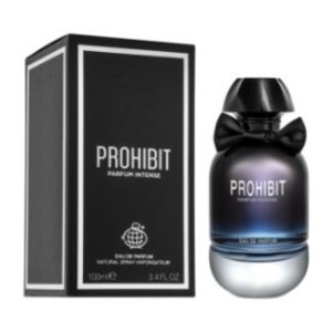 פרגרנס וורלד פרוהיביט פרפיום לאישה 100 מל אדפ אינטנס – Fragrance World Prohibit Parfum Intense for Women 100ml EDP