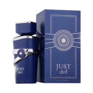 פרגרנס וורלד גאסט אזראק יוניסקס 100 מל אדפ – Fragrance World Just Azraq Unisex 100ml EDP