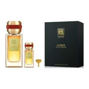 סיגנטור אמבר סט יוניסקס 100 מל + 15 מל + משפך אדפ – Signature Amber 3PCS EDP Unisex 100ML + Mini 15ML + Funnel