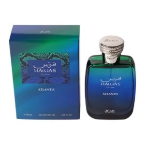 הוואס אטלנטיס אדפ לגבר 100 מ”ל – רסאסי Rasasi – Hawas Atlantis EDP For Men 100ML