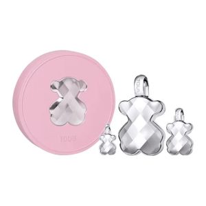 טוז לאב מי סילבר סט לאישה 90 מל + 4.5 מל + 15 מל אדפ – TOUS LOVE ME SILVER SET FOR WOMEN 90ML+15ML+4.5ML EDP