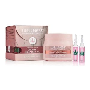וולנס מסכה לשיער לשיער דק עד רגיל 500 מ”ל – WELLNESS HAIR MASK 500ML