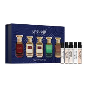 אפנאן בוקט דיסקברי סט לאישה 5 יח בגודל 2 מל – AFNAN DISCOVERY SET FOR WOMEN 5*2 ML
