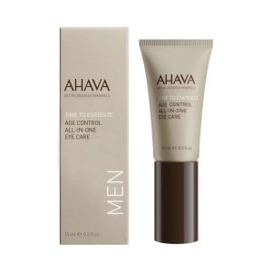 אהבה קרם עיניים לגבר 15 מ״ל – AHAVA Men’s Age Control All-In-One Eye Care 15ml