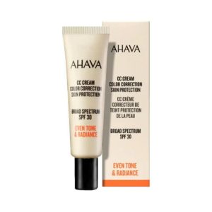 אהבה קרם CC לאיחוד גוון העור 30 SPF30מל – CC לאיחוד גוון העור 30 SPF30מל Ahava CC Cream Color Correction Skin Protection Broad Spectrum SPF30, 30ml