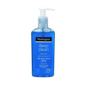 ניטרוגינה תרחיץ פנים יומי מרענן 200 מל Gel Nettoyant Vivifiant Deep Clean – Neutrogena