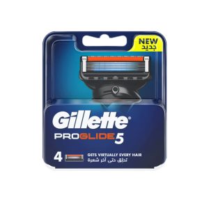 גילט פרוגלייד 4 סכיני גילוח רב פעמים GILLETE