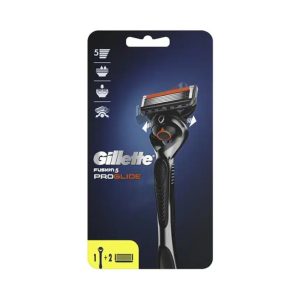 גילט פיזן פרוגלייד מכשיר + 2 סכינים GILLETE FUSION 5 PROGLIDE