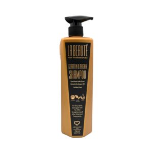 לה בוטה שמפו קרטין טהור ושמן ארגן 750 מ”ל – LA BEAUTE INTENSIVE KERATINE SHAMPOO 750ML