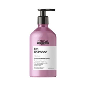 לוריאל ליס אנלימיטד שמפו 500 מ”ל L’Oreal Professionnel Serie Expert Liss Unlimited ProKeratin shampoo 500ml