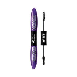 לוריאל אקס פייבר פלס לאש מסקרה 7.1 מל + 6.9 מ”ל LOREAL MASCARA X FIBER FALSE LASH