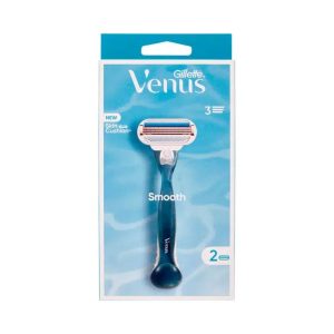 גילט וונוס מכשיר + 2 סכינים GILLETTE VENUS RAZOR BLUE