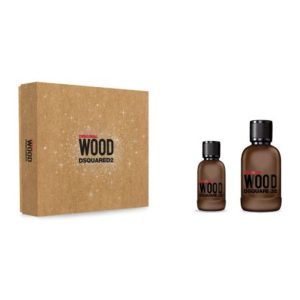 דיסקוורד אוד 2 פור הום סט לגבר 100 מל + 30 מל אדפ – DSQUARED WOOD EDP POUR HOMME SET FOR MAN 100ML+30ML EDP