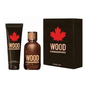 דיסקוורד אוד 2 פור הום מארז 2 מוצרים אדט – DSQUARED WOOD POUR HOME SET FOR MAN EDT