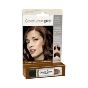 מקלון כיסוי לשיער שיבה חום כהה 4.2 גרם – COVER YOUR GRAY