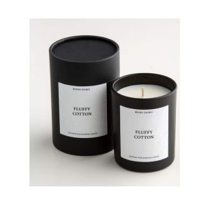 בונו דורו נר ריחני בניחוח פלאפי קוטון 230 גרם – Bono Doro Candle Fluffy Cotton 230g