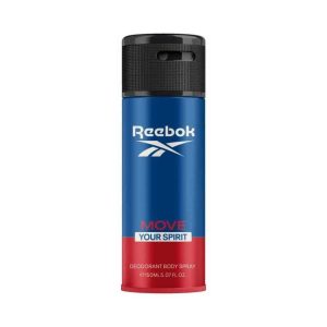 ריבוק מוב יו ספיריט דאו ספריי 150 מ`ל REEBOK MOVE YOUR SPIRIT DEODORANTE BODY SPRAY 150 ML