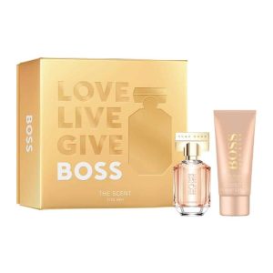 הוגו בוס דה סנט סט לאישה 2 מוצרים אדפ – Hugo Boss De Scent edp SET For Her