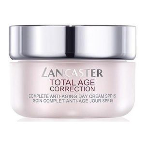 לנקסטר טוטאל אייג קרם יום 50 מל Lancaster Total Age Correction – Anti-Aging Day Cream SPF15 50ml