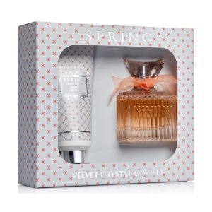 ספרינג ולווט קריסטל מארז בושם אדפ 75מ”ל – SPRING VELVET CRYSTAL SET EDP 75ML