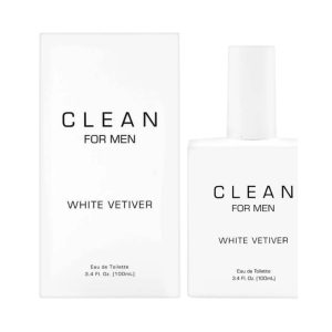 קלין ווייט וטיבר לגבר 100 מל אדט – Clean White Vetiver for Men 100ml EDT