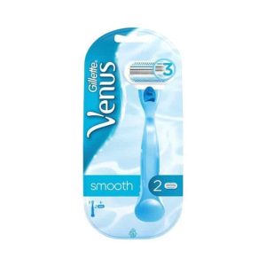 גילט וונוס מכשיר + 2 סכינים GILLETTE VENUS RAZOR BLUE