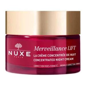 נוקס קרם לילה למיצוק העור 50 מל – Nuxe Merveillance Lift Concentrated Night Cream 50ml