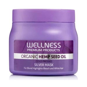 וולנס מסכת סילבר לשיער יבש ופגום 500מ”ל – WELLNESS SILVER HAIR MASK 500ML