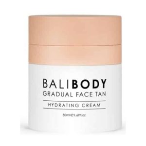 באלי בודי קרם לחות לפנים לשיזוף עצמי 50מ”ל – BALI BODY HYDRATING CREAM Gradual Face Tan 50ml