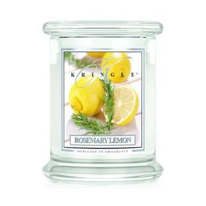 קרינגל קנדל נר ריחני רוזמארי למון 411גרם – KRINGLE CANDLE ROSEMARY LEMON 411G